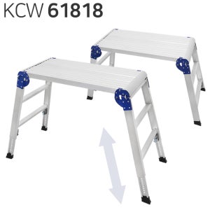신형 높이조절 우마사다리 KCW-61818 알루미늄 작업대