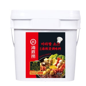 하이디라오 마라탕 소스 대용량 5kg 마라소스 만능 육수 재료 업소용 식당용 중국식자재