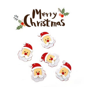 크리스마스 산타할아버지 부직포 펠트 5개