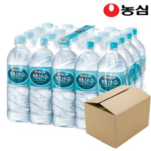 농심 백산수 500ml 20개/유라벨/ 안전포장