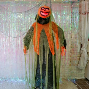 사악한 사신호박 / 대형 호박 인형 장식 유령의집 인테리어 귀신의집 꾸미기 할로윈샵 할로윈소품