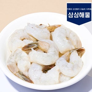 냉동 생 칵테일새우 깐새우 탈각새우 900g