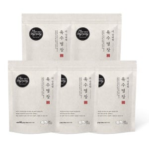 해통령 더 간편한 육수명장 코인육수 80g 20개입 x5팩