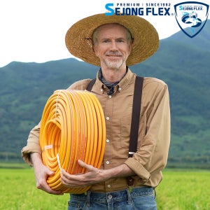 세종플렉스 국산100% 농업 농약 물살포 고압 동력 분무기호스 8.5mm x 100M