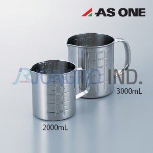 [애즈원]손잡이형SUS비이커 300/500ml