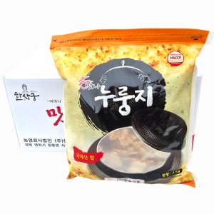 한도식품 국내쌀 한상궁 가마솥 맛나 누룽지 3kg, 1개입, 4개