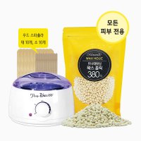 셀프 브라질리언 왁싱 비키니 겨드랑이 페이스 미나래왁스 홀릭 380g 왁싱워머기 세트