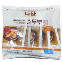 [코스트코 직배송] 다담 바지락순두부찌개양념 140g 5개(냉장)