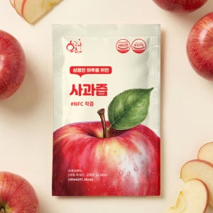 명품 생사과즙 100ml x 50포 건강한 착즙
