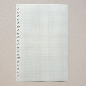 굿슈머 바인더노트 속지 60매 루즈리프 A5 속지 모눈