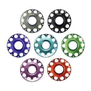 라이칸 알루미늄 릴 30m 줄꼬임방지 다이브릴 더블스냅포함 다이빙 핑거릴 스쿠버 스풀