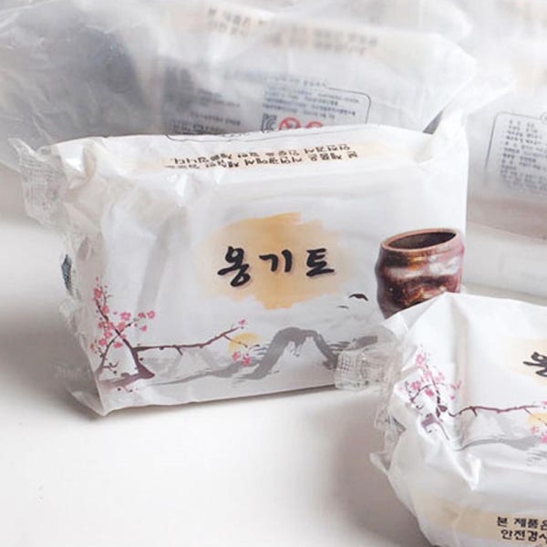 옹기토 찰흙 놀이 점토 놀이 재료 공예
