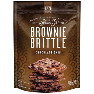 Brownie Brittle 브라우니 브리틀 초콜릿칩 142g 6봉 Chocolate Chip, 5 Oz Bag (Pack of 6)