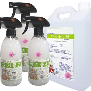 피톤치드탈취제 500ml 3개+4리터 피톤치드 스프레이 새집증후군제거 방향제 냄새제거