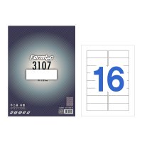 폼텍 라벨지 16칸 20매 (LQ-3107)