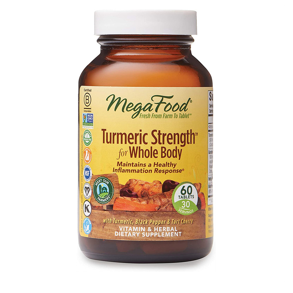 MegaFood Turmeric Strength 메가푸드 <b>터메릭 스트렝스</b> 60정