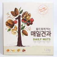 대봉식품 둘이 함께 먹는 매일 견과 20g X 60개입