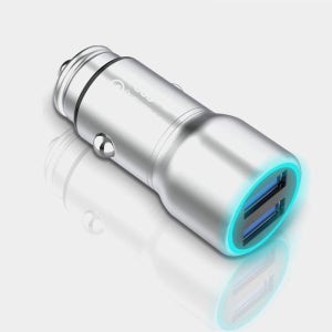 808 퀸 메탈 차량용 고속 충전기 퀵차지 USB 갤럭시 아이폰