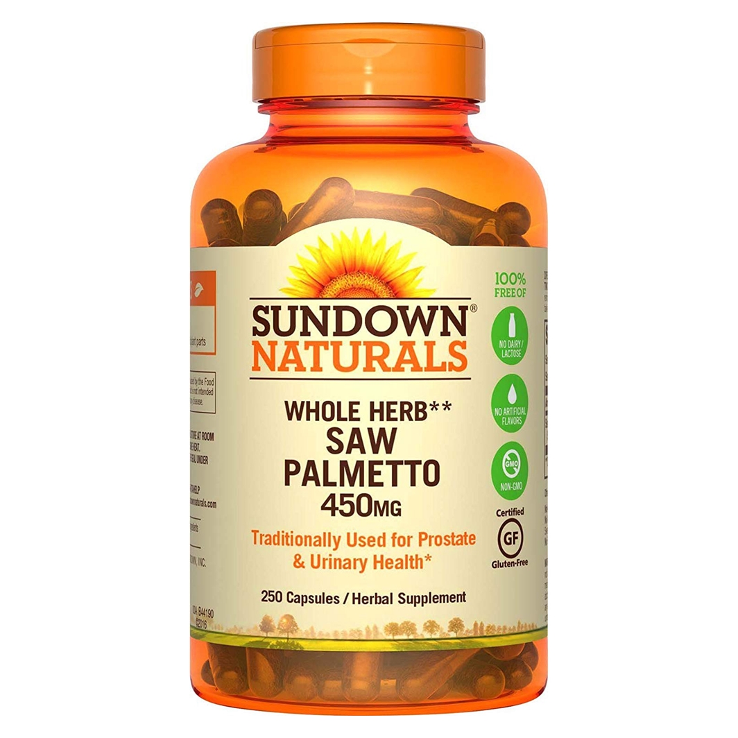 Sundown - Naturals Saw Palmetto For Him 썬다운 쏘팔메토 <b>450mg</b> 250정