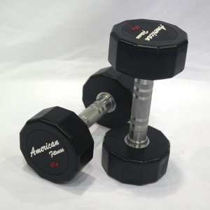12각 고무 아령 덤벨 24kg