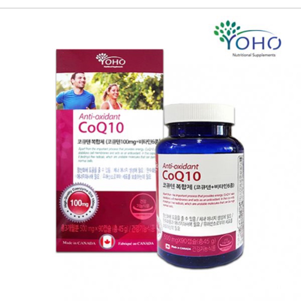 <b>요호</b> 코큐텐 복합제500mgx90캡슐 캐나다 직수입