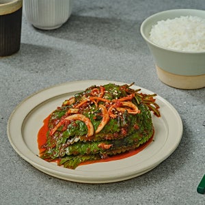 여수 나래식품 저염 깻잎김치 500g 국내산 생깻잎