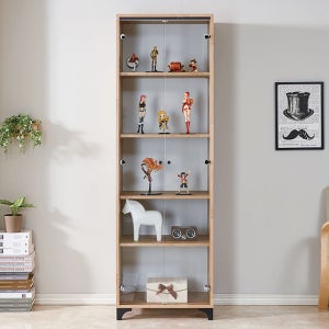 로티 장식장 양주장 피규어장 유리 진열장 600