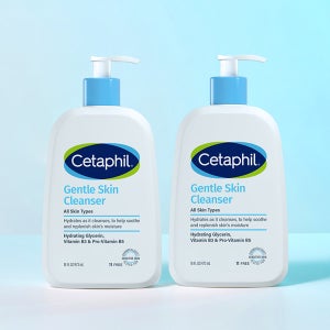 세타필 저자극 약산성 젠틀 스킨 젤 클렌저 473ml 2개