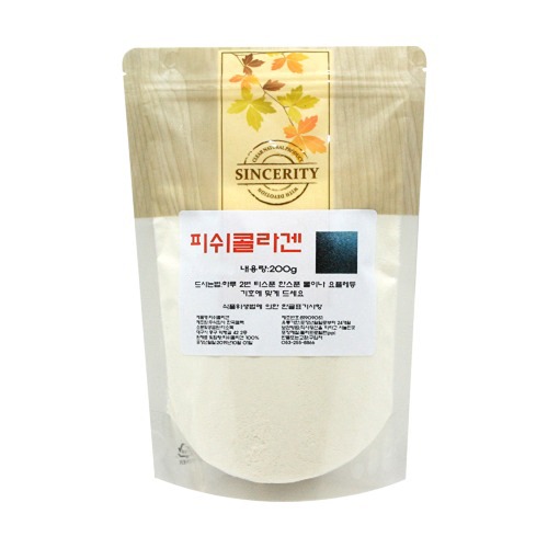 저분자 <b>피쉬콜라겐</b> 가루 분말 <b>200g</b> 국내제조 1000달톤이하