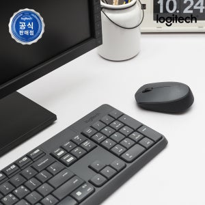 [일반택배] 로지텍코리아 공식 MK235 콤보 무선 키보드 마우스 세트