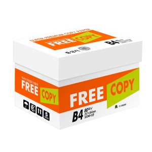 프리카피 80g B4용지 B4복사용지 종이 1박스 2500매