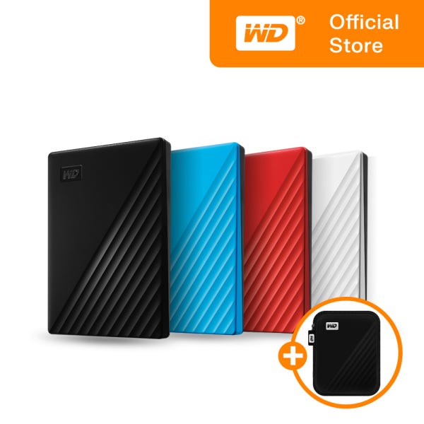 WD NEW My Passport 외장하드 [전용파우치/우체국택배]