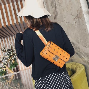 명품 디자인 여성 가죽 미니 크로스백