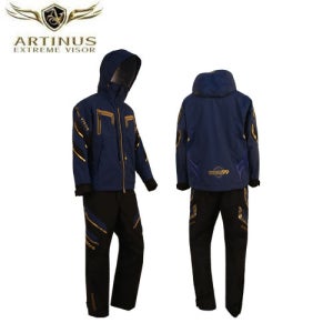 아티누스 AR-964 낚시복 네이비 낚시의류 낚시방한복 레인웨어