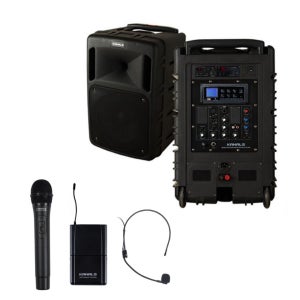 카날스 BK-1050N 충전식 선거용 행사용 스피커 500W 마이크타입 변경가능 간편 사용