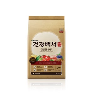 건강백서 강아지사료 6세이상 노령견용 2KG