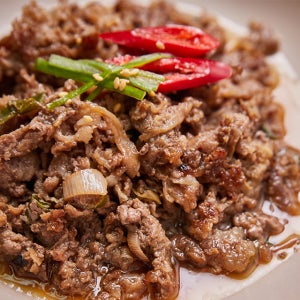 미도식당 광천 한우불고기 소불고기 300g 홍성 광천전통시장 (2개부터 구매가능)