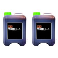 땡큐 업소용 떡볶이소스 액상 20kg (10kgX2) 보통맛