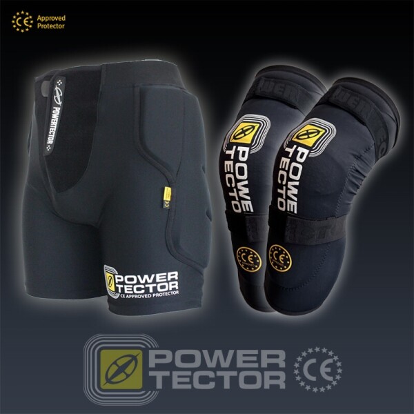 2526 파워텍터 파워형 스노보드 엉덩이 무릎 보호대세트