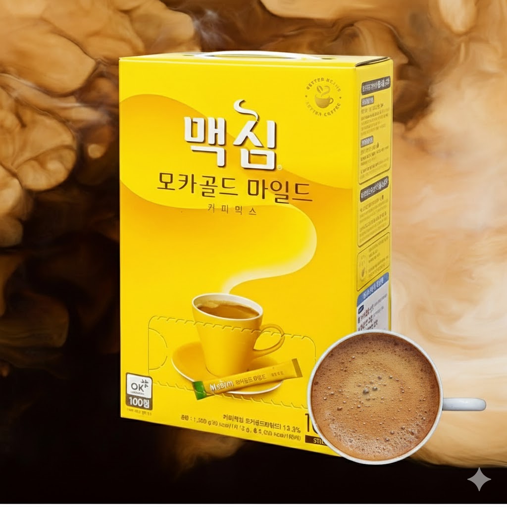 맥심 모카 골드 마일드 100T 커피믹스 가루 믹스 커피 사무실 탕비실 스틱