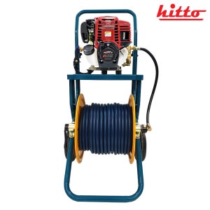 히토 주행식분무기 HPS-535M-W(NEW_EX35) 4행정 2코크펌프 신형엔진 농약 살포기 이동식 소독 방역