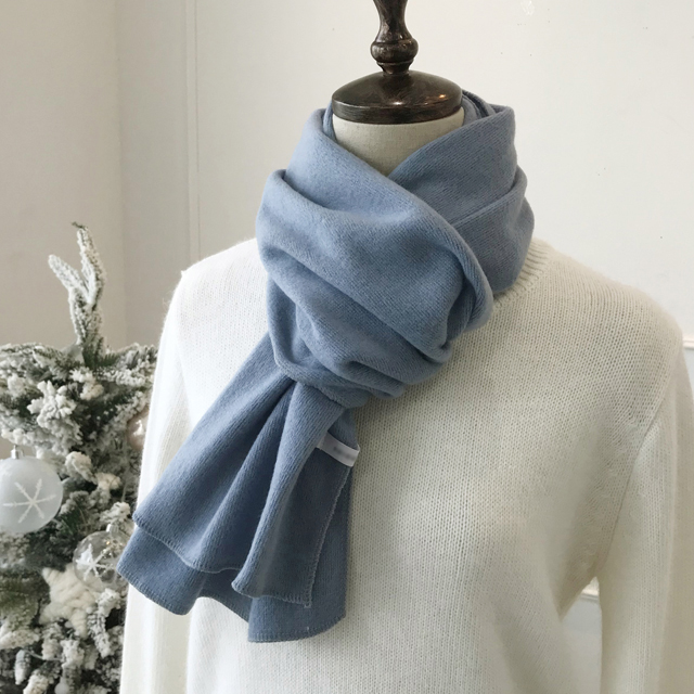 캐시미어 쁘띠 헤링본 머플러 square cashmere muffler