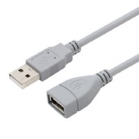 USB 연장케이블 0.5M USB 2.0 몰딩타입 프린터 외장하드 연장선