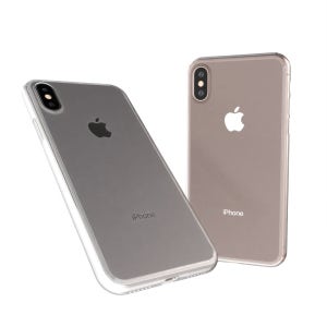 제로스킨 변색없는 생폰 케이스 시그니처6 반투명, 아이폰XS 맥스