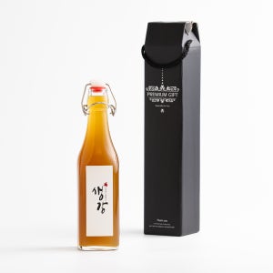 1구 생강청 수입유리병 650g 선물세트 답례품