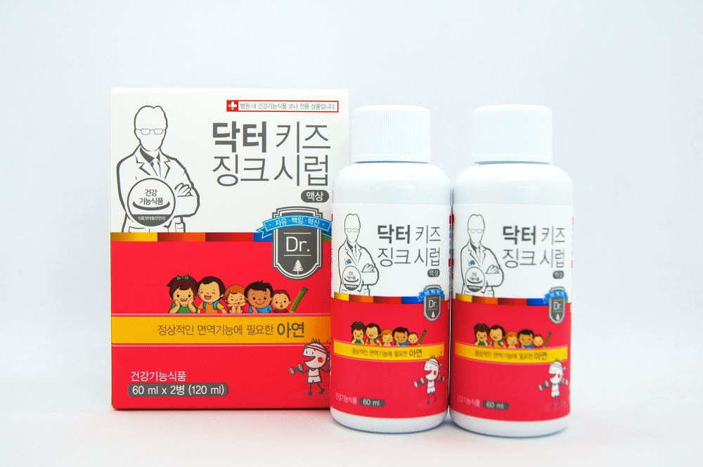 닥터 키즈 징크시럽 120ml 어린이 아기 액상 <b>아연</b> 영양제