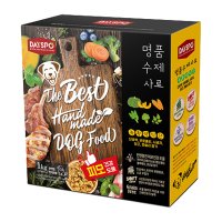 데이스포 명품 수제사료 녹황색식단 1kg