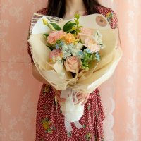 졸업식 꽃다발 축하 생일 기념일 승진 생화 꽃선물 꽃배달 생화택배