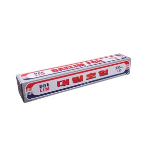 주방 캠핑 일회용 알루미늄 은박지 대림 쿠킹 호일 330mm x 30호 1박스 (50개)