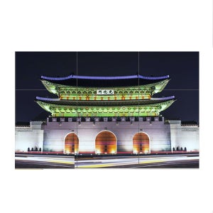 TMT55UNB 55인치 3X3 멀티비전 비디오월 상황실 관제실 초슬림베젤 3.5mm